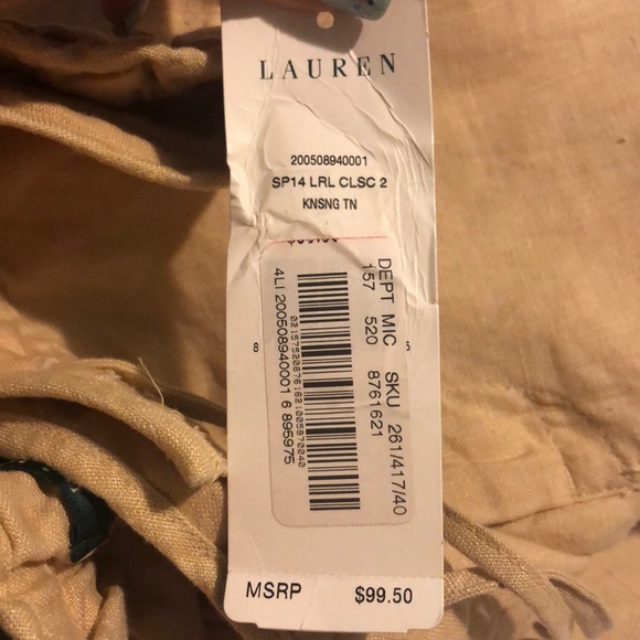 Lauren Ralph Lauren Linen Pants size 6 - Picture 14 of 15